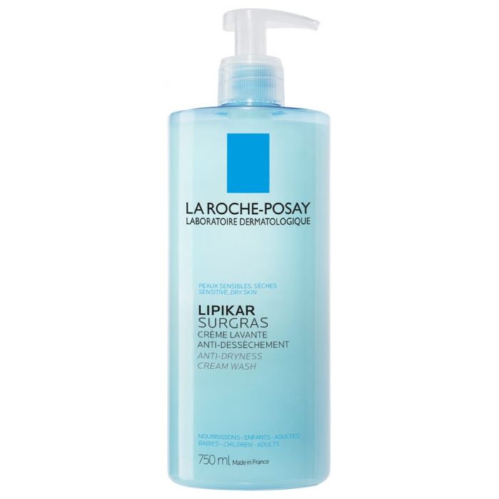 la roche posay lipikar surgras creme lavante 750ml