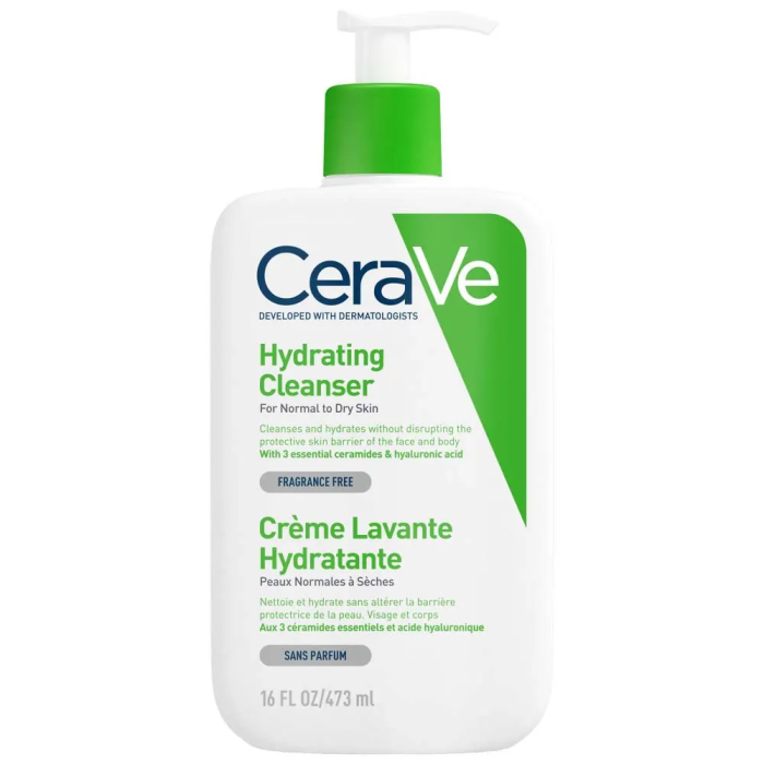 cerave creme nettoyante hydratante 473ml