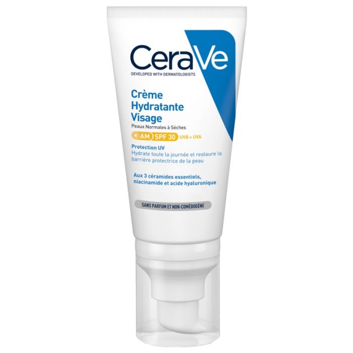 cerave creme hydratante visage jour spf30 52ml