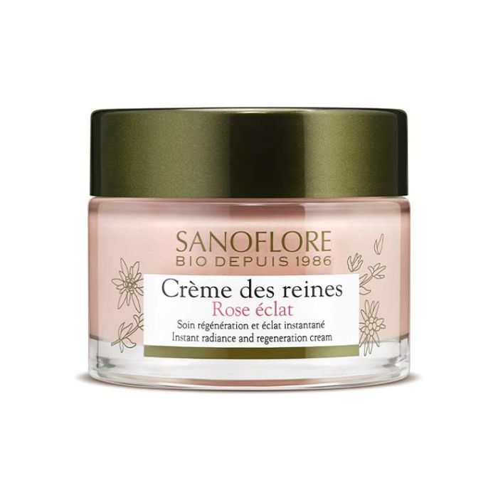 Rose Éclat Sanoflore Crème des Reines 50 ml