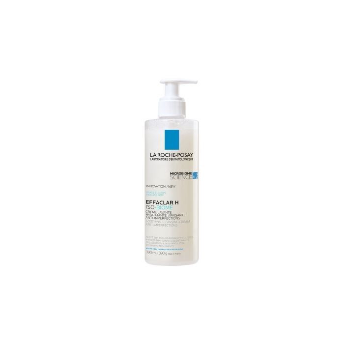 creme nettoyante effaclar h iso biome 390ml la roche posay