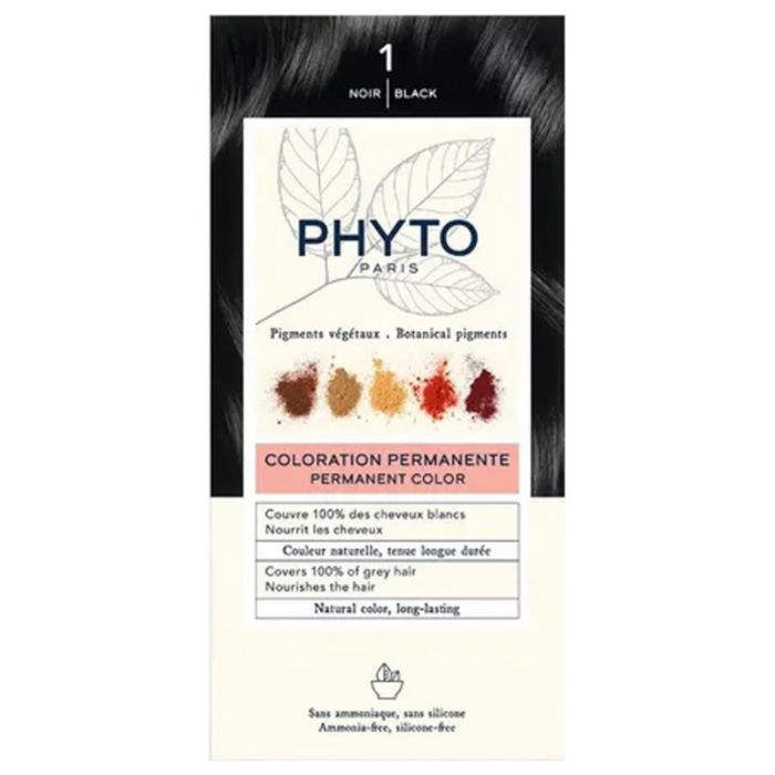 Coloration Permanente Phyto Couleur : 1 Noir