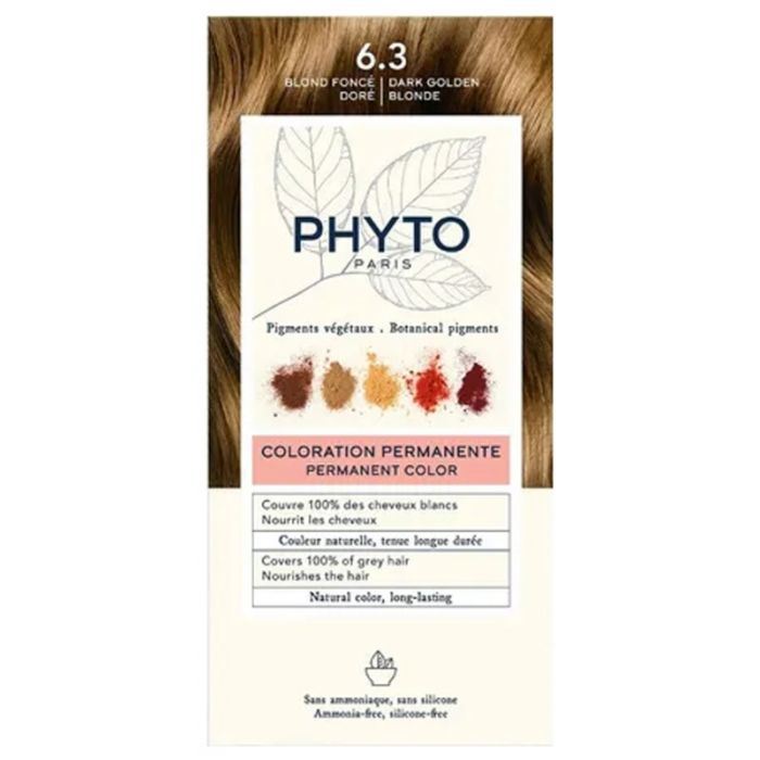 PHYTO PhytoColor Coloration Permanente - Coloration : 6.3 Blond Dorée