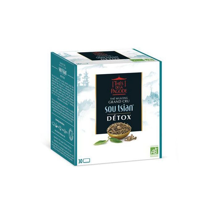 THES DE LA PAGODE - Thé Sou Tsian BIO - 30 sachets
