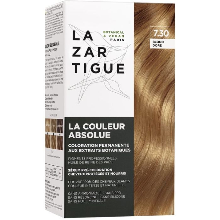 Coloration Lazartigue Blond Doré 7.30