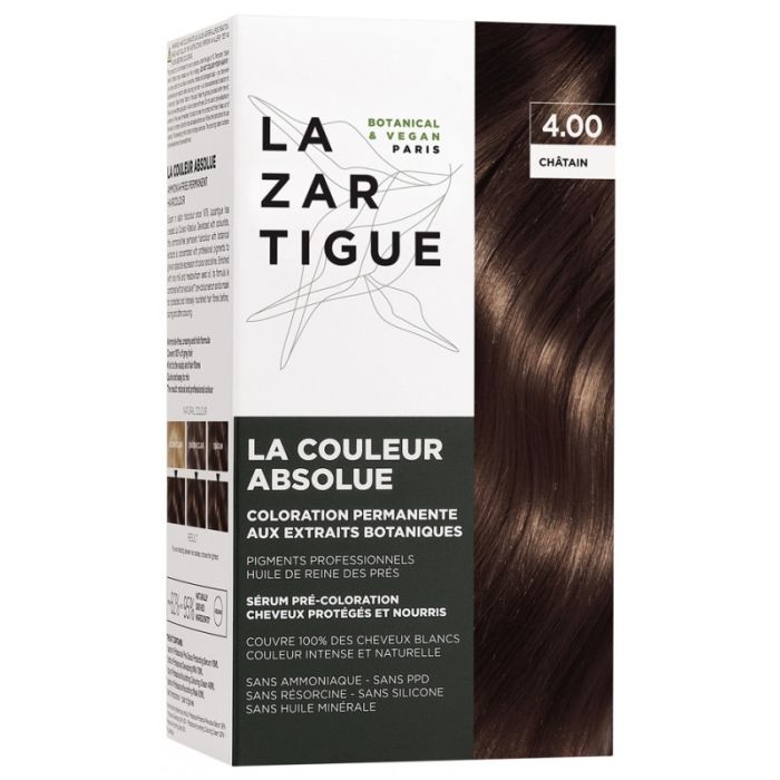 Châtain Marron Chocolat Lazartigue Coloration 4.00