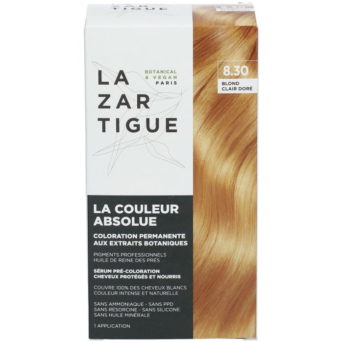 Coloration 8.30 LAZARTIGUE Blond Clair Doré