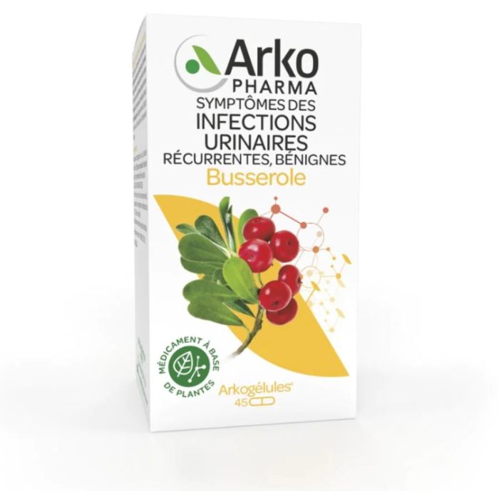ARKOGELULES BUSSEROLE ARKOPHARMA 45 GELULES
