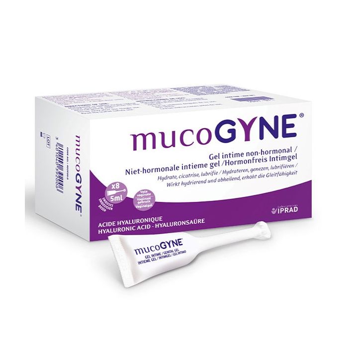 MUCOGYNE GEL INTIME NON HORMONAL LABORATOIRES IPRAD 8 UNIDOSES