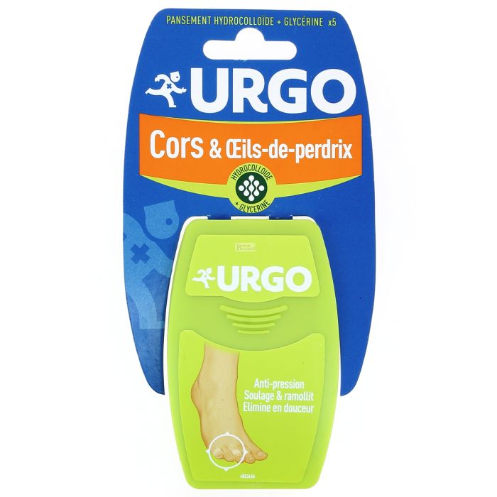 Urgo traitement cors & oeils-de-perdrix x 5 pansements
