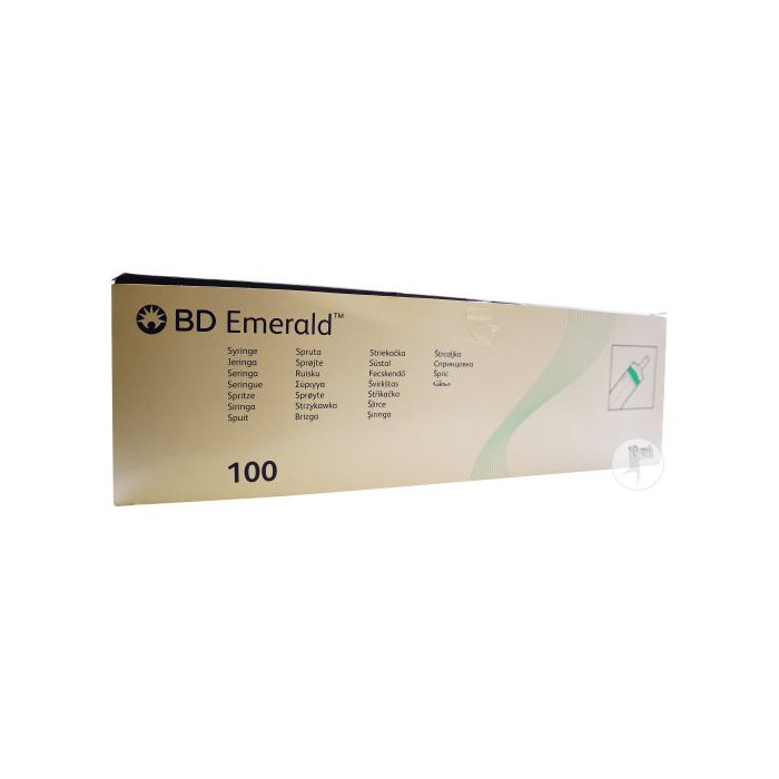 seringue 10ml bd emerald facilite utilisation