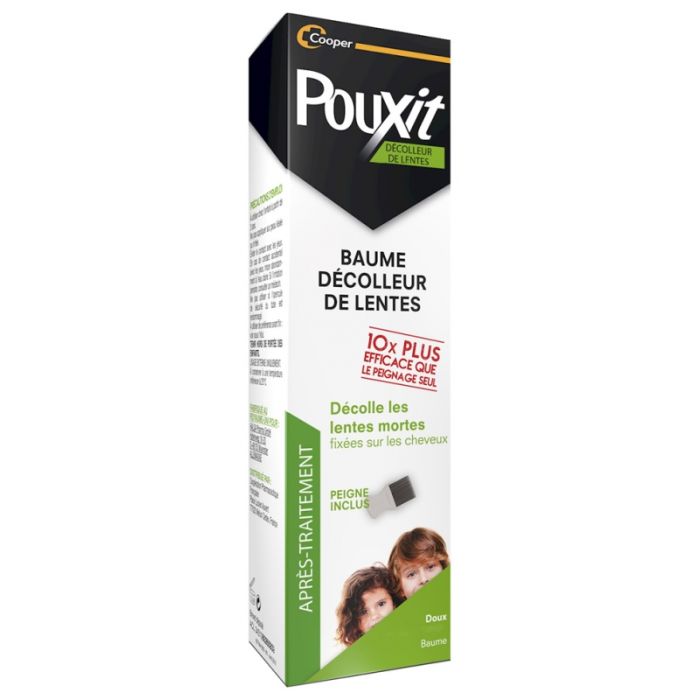 Peigne Pouxit Baume Decolleur de Lentes 100g