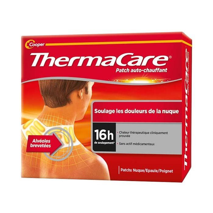 THERMACARE Patch Chauffant Nuque x2