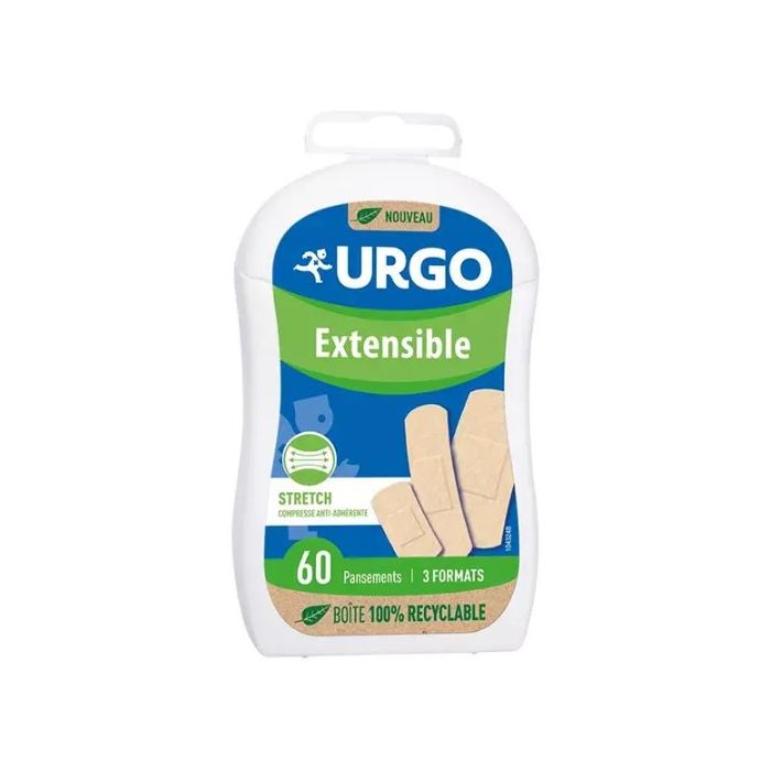 URGO PANSEMENT CONFORT EXTENSIBLE x 60