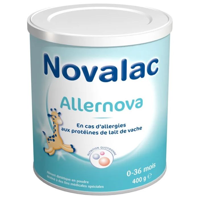 400g novalac allernova lait hypoallergenique pour 0-36 mois