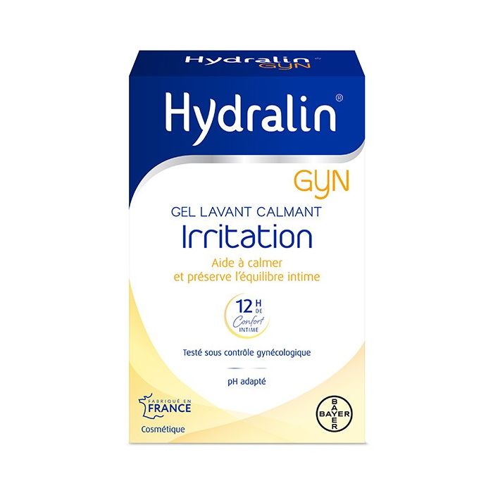 gel lavant Hydralin gyn 100ml apaisant intime irritation