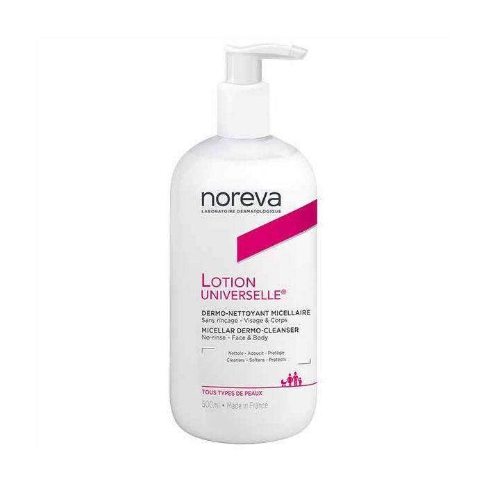 NOREVA LOTION UNIVERSELLE Dermo-Nettoyant Micellaire 500ML 