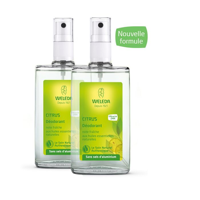 deodorant citrus weleda 2x100ml