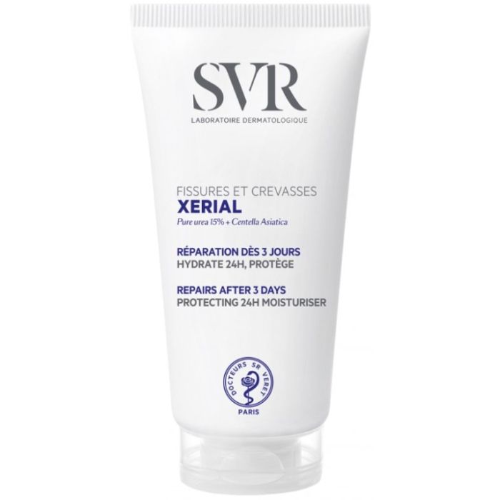 svr creme pour crevasses xerial 50 ml hydratation pieds