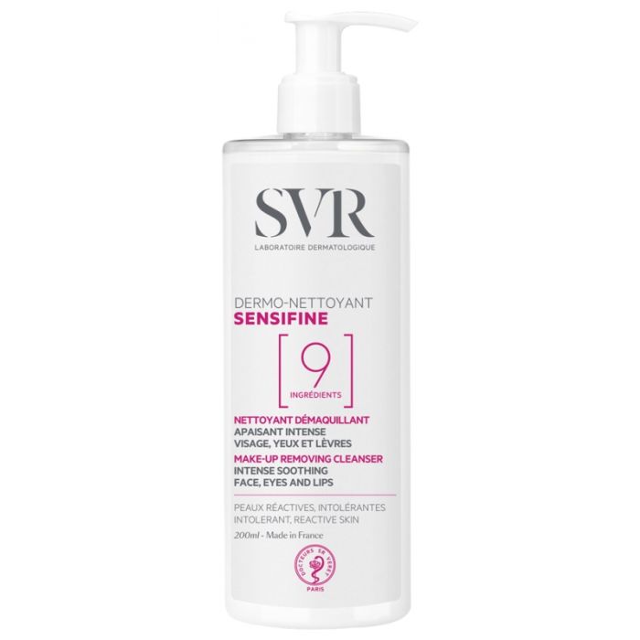 svr sensifine soin dermo nettoyant 400ml peau sensible
