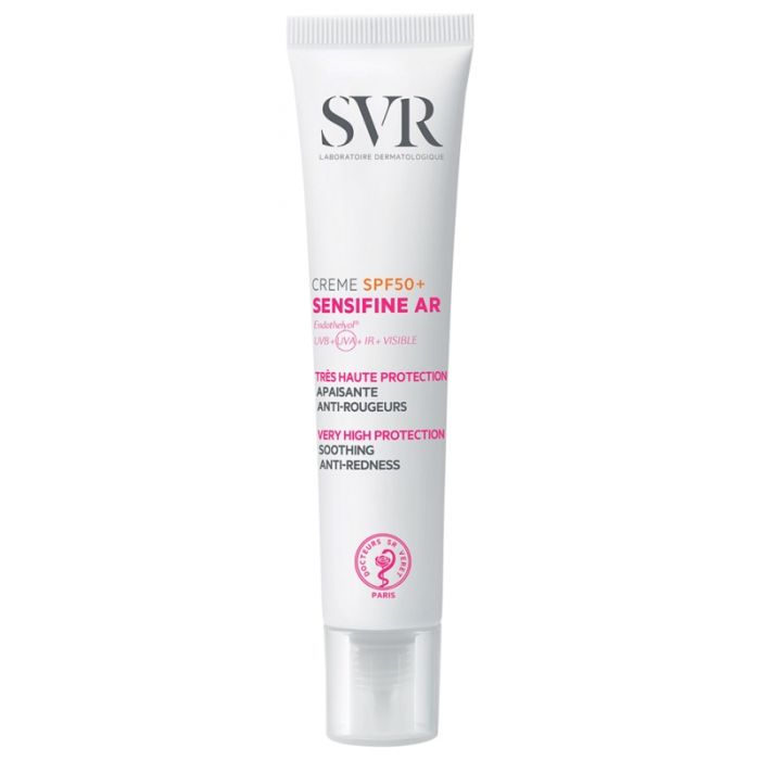 svr sensifine AR creme tube 40ml spf 50 protection solaire