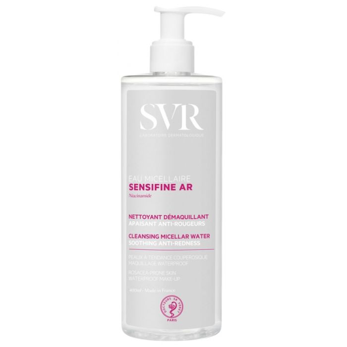 svr sensifine ar eau micellaire 400ml peaux sensibles