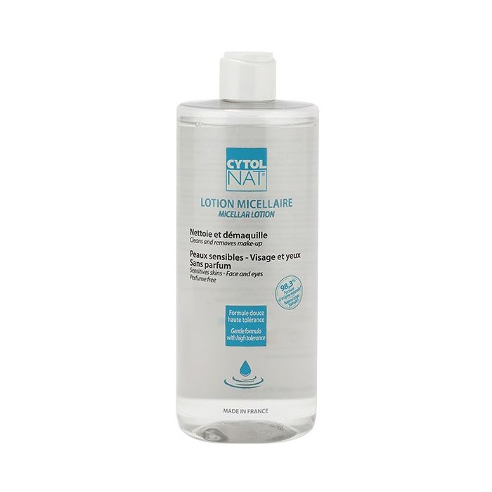 CYTOLNAT LOTION MICELLAIRE POUR PEAUX SENSIBLES 500ML