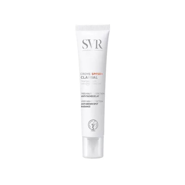 creme spf 50 svr clairial 50ml protection peau lumineuse