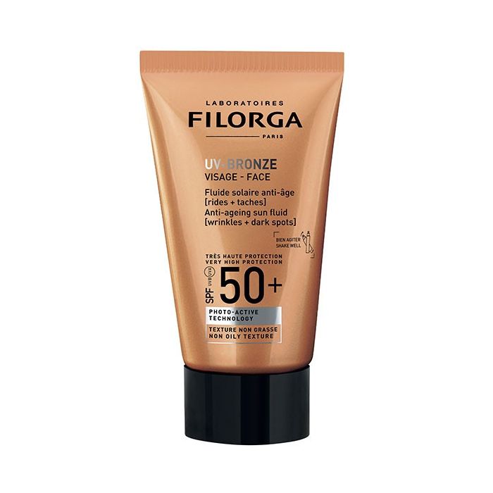 FLUIDE SOLAIRE SPF50+ ANTI-ÂGE 40ml FILORGA UV-BRONZE VISAGE