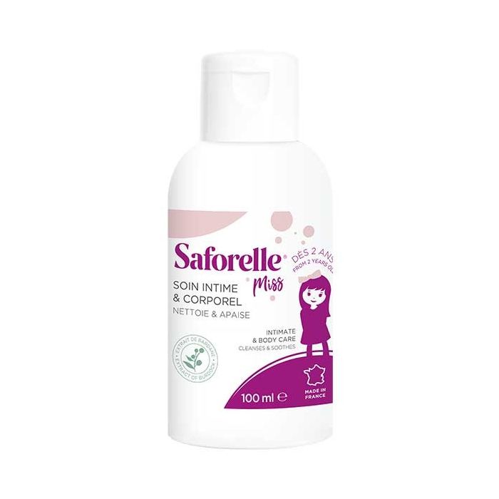 Saforelle Miss Nettoie et Apaise Soin Intime et Corporel 100ml