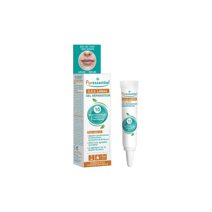 PURESSENTIEL SOS LABIAL GEL 10 HUILES 5 ML