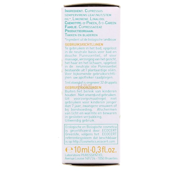  puressentiel huile essentielle de cypres 10ml