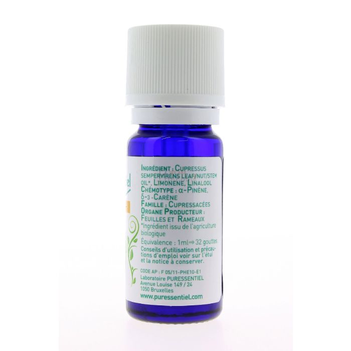  puressentiel huile essentielle de cypres 10ml