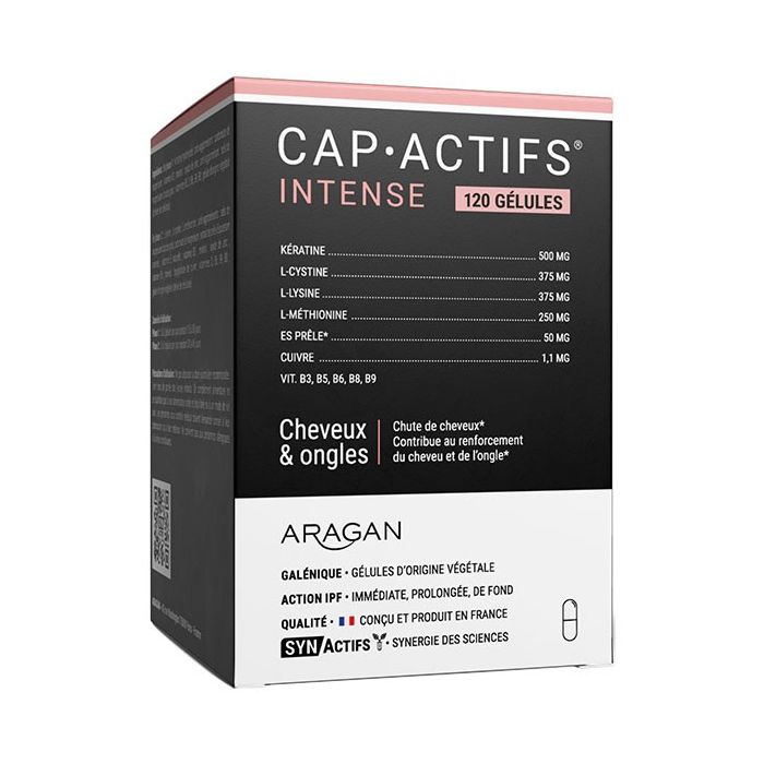 synactifs capactifs cheveux beaute des cheveux 120 gelules