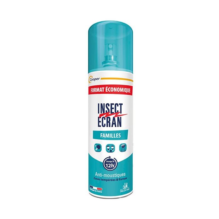 INSECT ECRAN FAMILLE 100ML COOPER