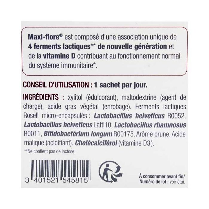 Sachets maxi-flore synergia 20