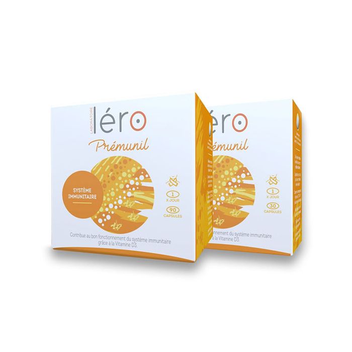 LERO PREMUNIL SYSTEME IMMUNITAIRE 90 capsules + 30 Offertes