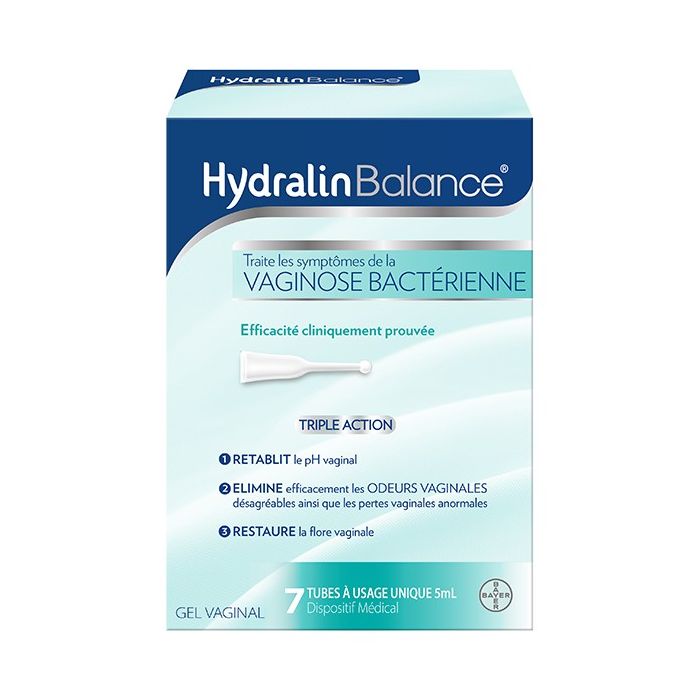 Gel Vaginal Balance 7 tubes x5ml Hydralin