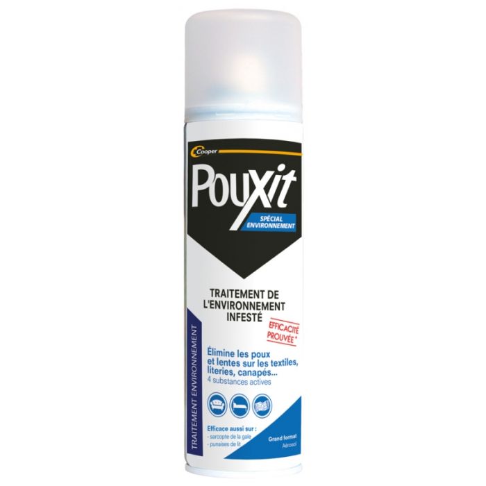 Anti Poux Textiles Pouxit Environnement Spray 250ml