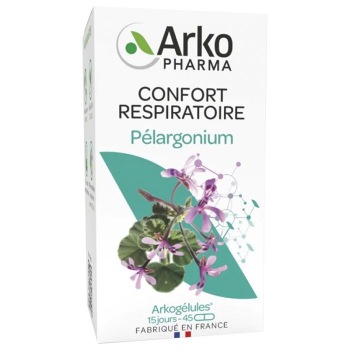 ARKOGELULES PELARGONIUM ARKOPHARMA 45 GELULES
