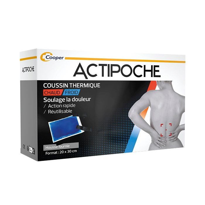 ACTIPOCHE Coussin Thermique Chaud/Froid - 20x30 cm