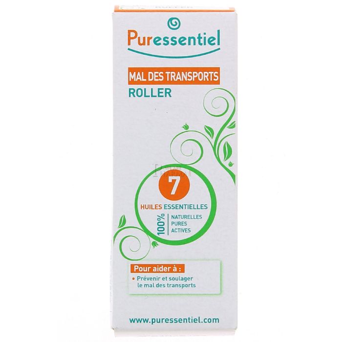 PURESSENTIEL MAL DES TRANSPORTS ROLLER 7 HUILES 5ML