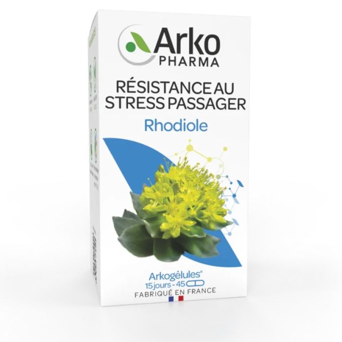 Arkogélules Rhodiole 45 gélules Stress Passager Arkopharma