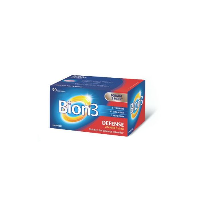 BION3 DEFENSE VITAMINE D & ZINC 90 COMPRIMES