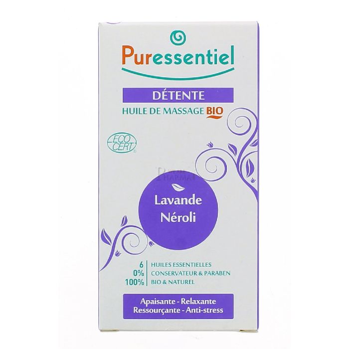 PURESSENTIEL HUILE DETENTE LAVANDE ET NEROLI 100ML