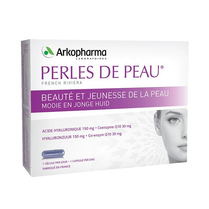 Perles de Peau Arkopharma Acide Hyaluronique 30 gélules 