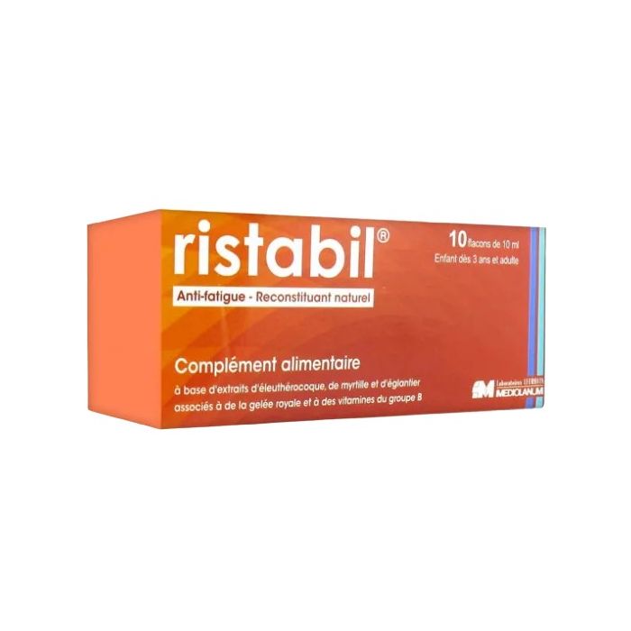 ristabil solution buvable 10x 10ml complement alimentaire reconstituant naturel