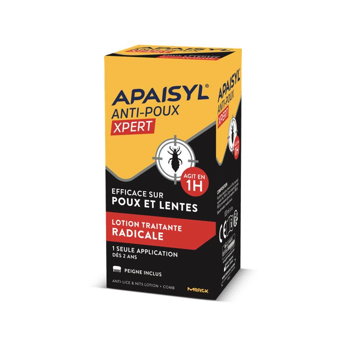 APAISYL XPERT Anti-Poux Lotion Traitante 200ml