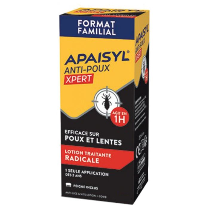APAISYL XPERT Anti-Poux Lotion Traitante 200ml
