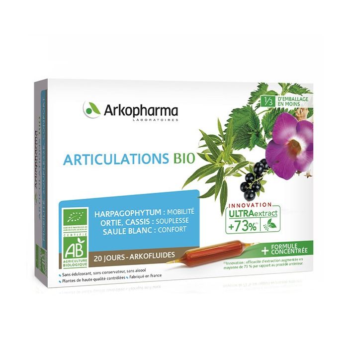 ARKOFLUIDES ARTICULATIONS ARKOPHARMA 20 AMPOULES